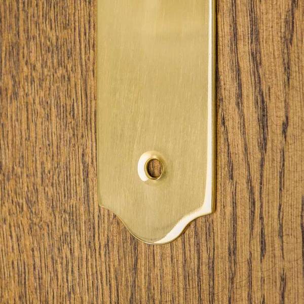 Türdrücker BARTON PZ72 Gold - Messing - 14 x 24 x 1 cm