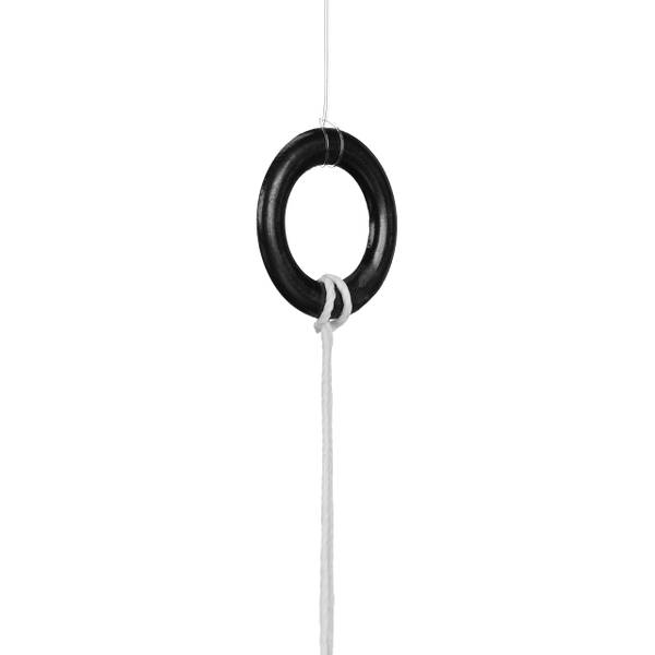 2 tlg. Taubenschreck Set Krähe Schwarz - Kunststoff - 41 x 58 x 20 cm