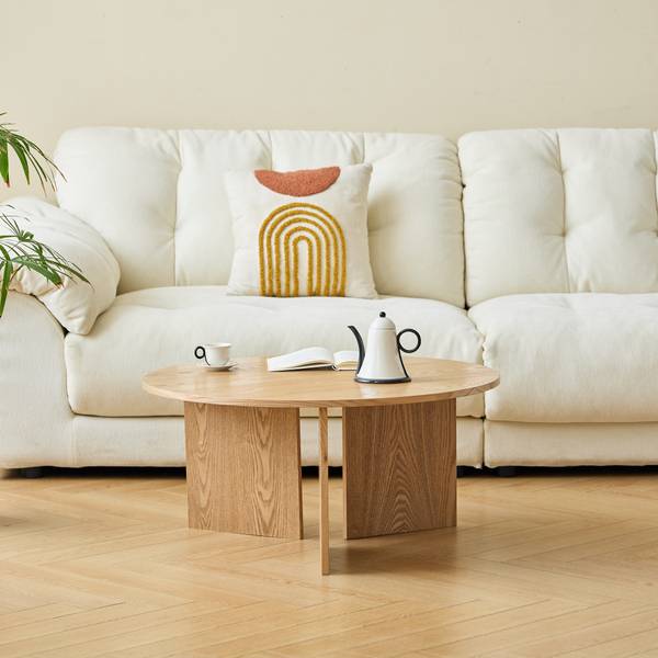 Couchtisch INARI Braun - Massivholz - 80 x 38 x 80 cm