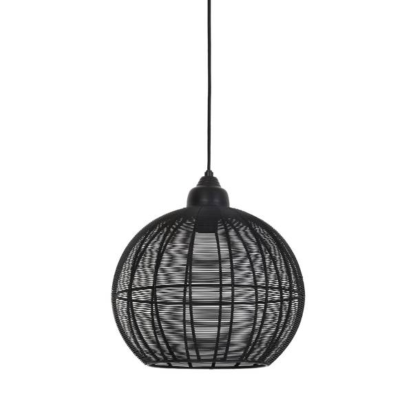 Suspension Milla Noir - Acier - 36 x 38 x 36 cm