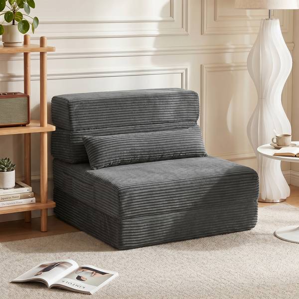 Bodenstuhl 83B-898V00CG Grau - Cord - 70 x 13 x 200 cm