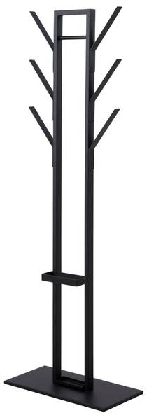 Garderobenständer Garderobenständer Schwarz - Metall - 56 x 165 x 28 cm