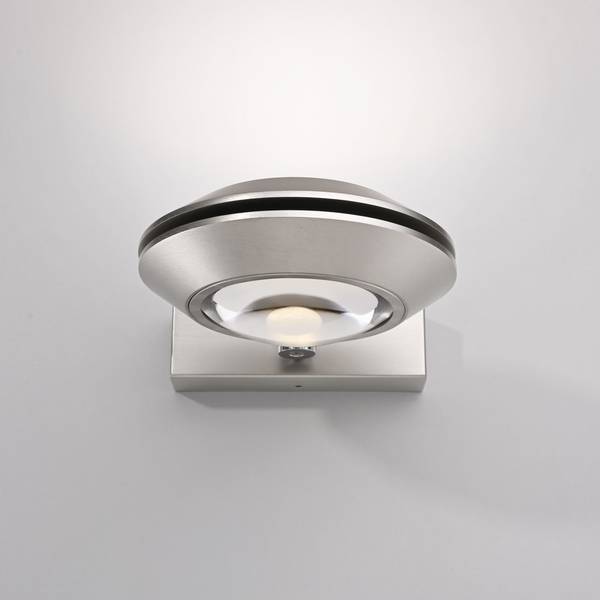 LED Wandlampe PURE Oculis Silber