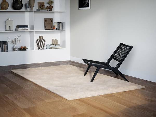 Wohnzimmerteppich PAOLISI Beige - Textil - 290 x 1 x 200 cm