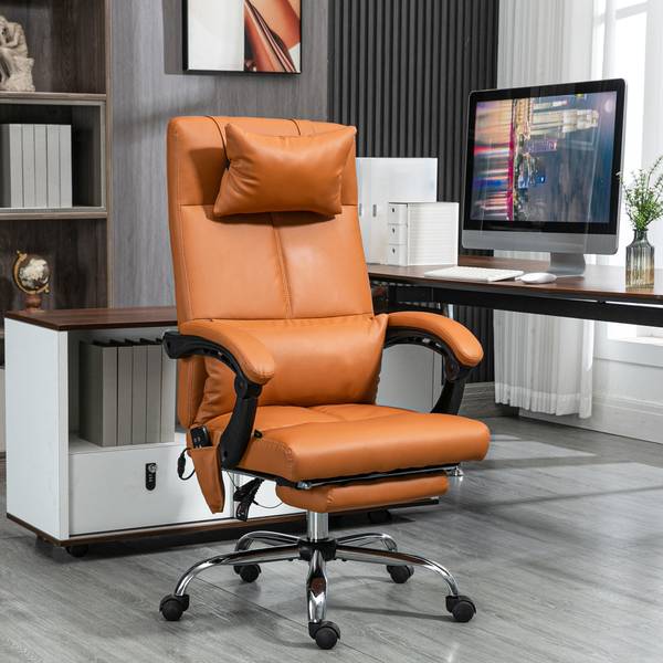Bürostuhl 921-659V90LR Braun - Kunstleder - 67 x 122 x 66 cm