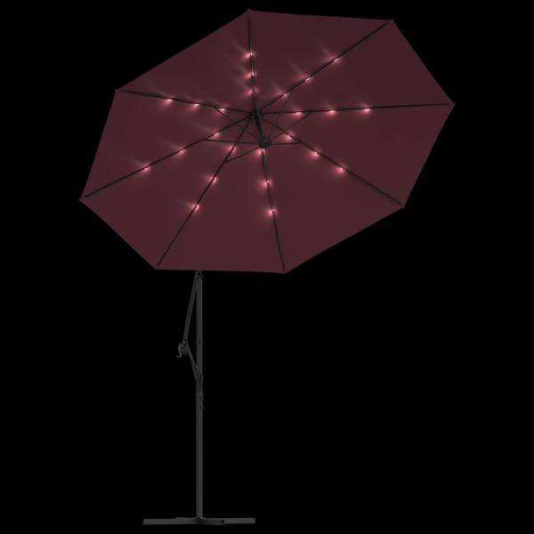 Zweefparasol 3007815 rood