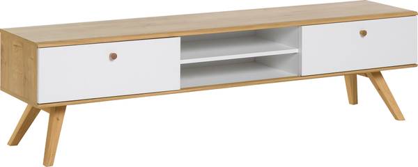 TV-Schrank NATURE Weiß