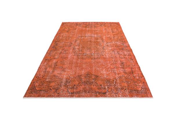 Vloerkleed Ultra Vintage DVII oranje - wol - 170 x 1 x 284 cm