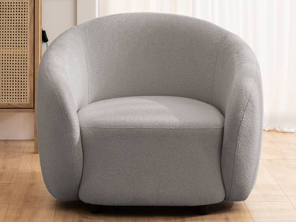 Fauteuil Roundi grijs