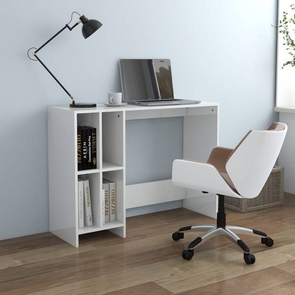 Computertisch D8267 Weiß - Holzwerkstoff - 35 x 75 x 103 cm