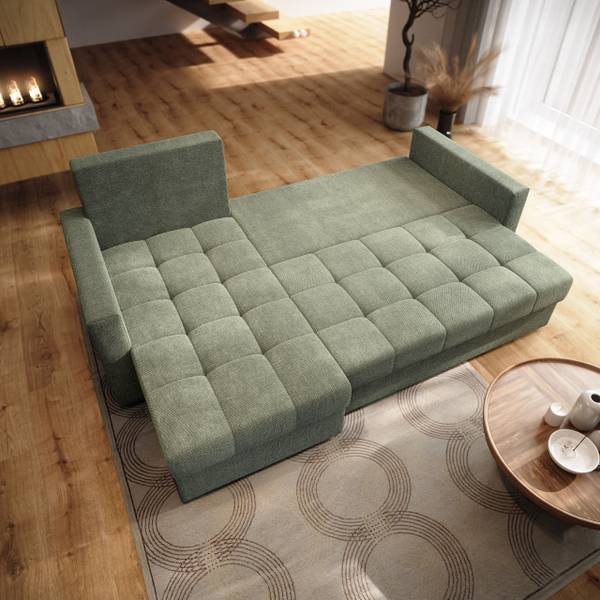 Ecksofa NIDA Grün