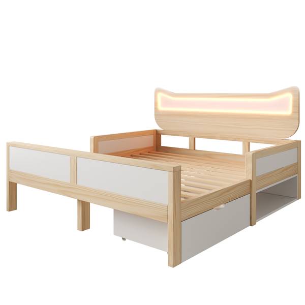 Lit d’enfant NATMUD 145 x 206 cm