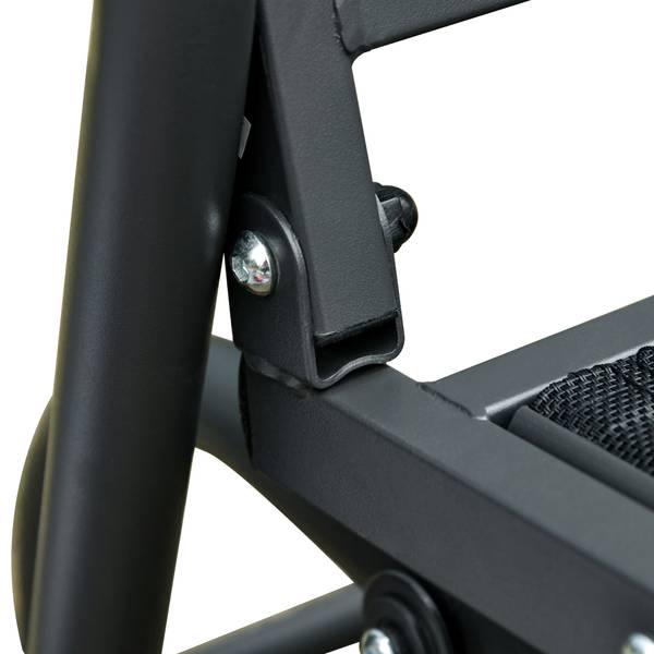 Banc à bascule 84B-531 Noir - Métal - 70 x 85 x 147 cm