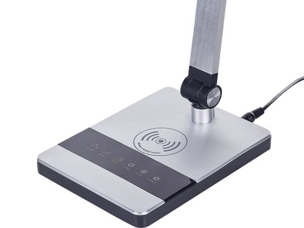 Bürolampen LACERTA Silber - Metall - 28 x 73 x 19 cm