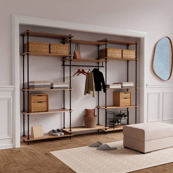 Kleiderschrank  64714 Breite: 235 cm