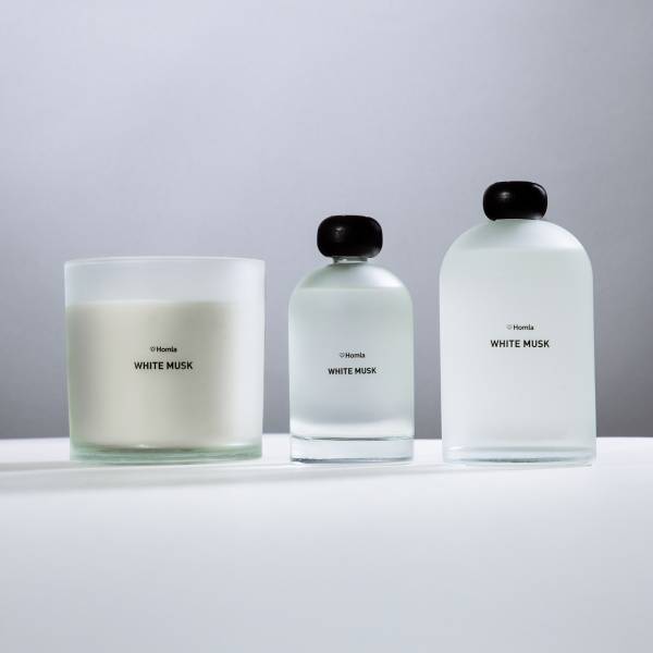 Duftkerze GLOW Weiß