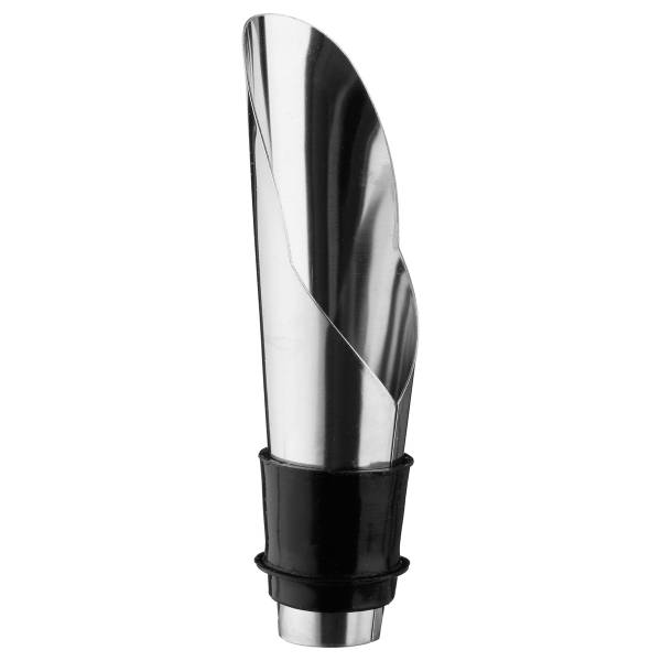 Bouchon à vin, acier inoxydable, 8 cm Argenté - Métal - 2 x 8 x 3 cm