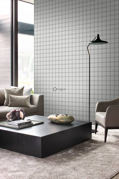 Tapete 347621 Grau - Fleece - 53 x 1005 x 53 cm