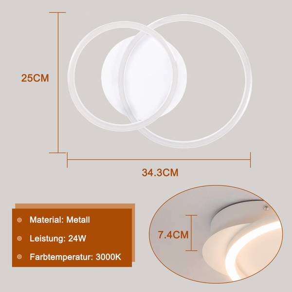 Plafondlamp lYq wit