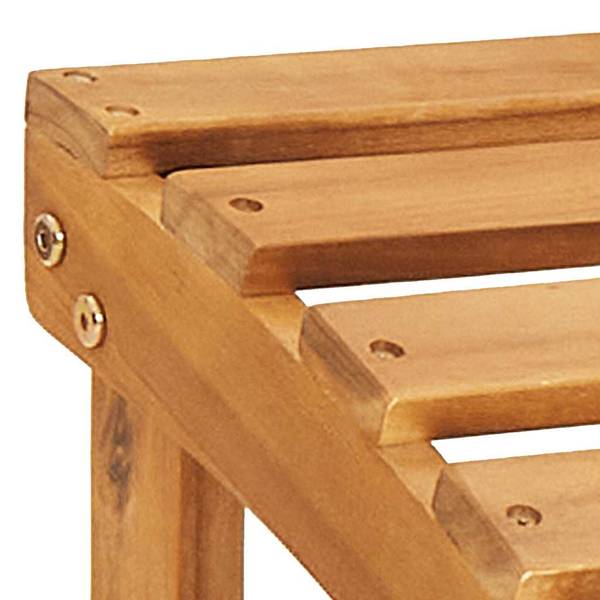Gartenstuhl 316831 Braun - Massivholz - 75 x 90 x 84 cm