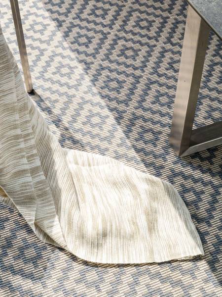 In-/Outdoorteppich Metro Blau - 160 x 230 cm