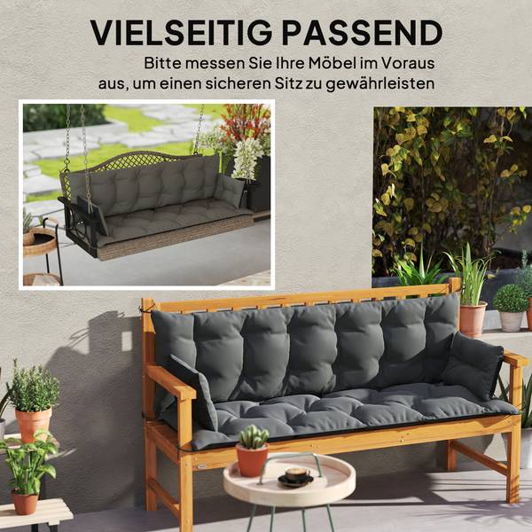 Sitzkissen-Set 84G-575V00CG Grau