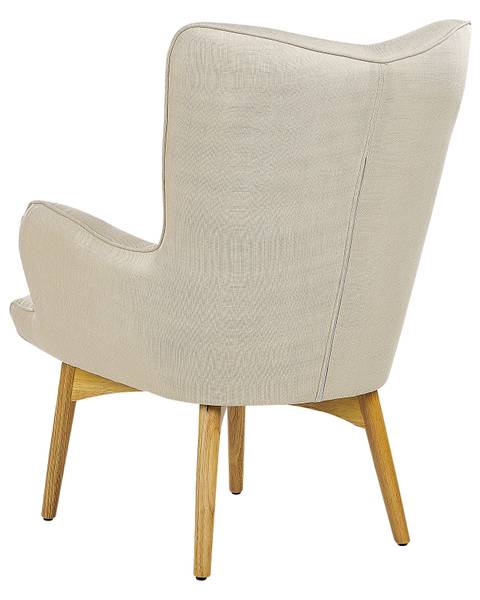 Sessel VEJLE 2-tlg Beige - Braun