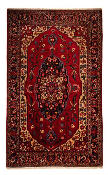 Orientteppich Nomadic Rot - Wolle - 228 x 1 x 400 cm