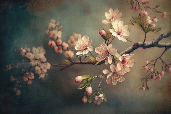 Leinwandbild Cherry Blossom 45 x 30 cm