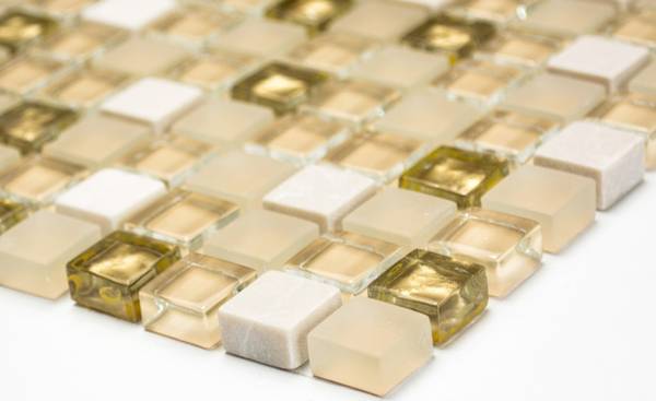 Mosaikfliesen 92-1201 Glas - 33 x 31 x 31 cm