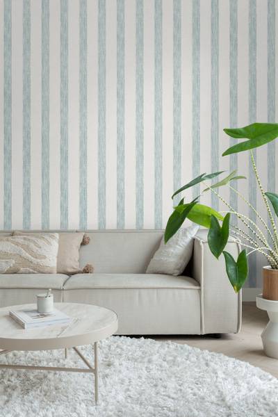 Tapete 640758 Blau - Papier - 53 x 1005 x 53 cm