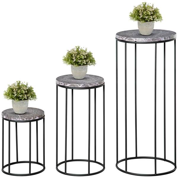 Blumenständer Set 845-564 Metall - 31 x 71 x 31 cm
