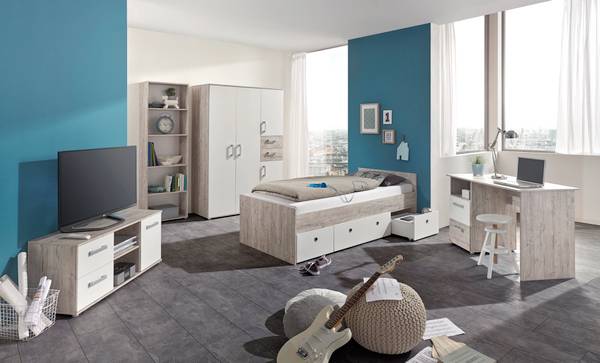 Standregal Bente 5 offene Fächer Braun - Holzverbundwerkstoff - 58 x 188 x 29 cm