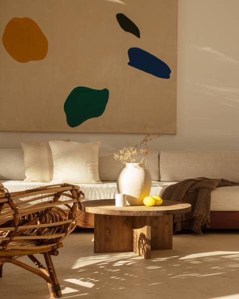 Couchtisch Tokyo 80 x 80 cm - Massivholz