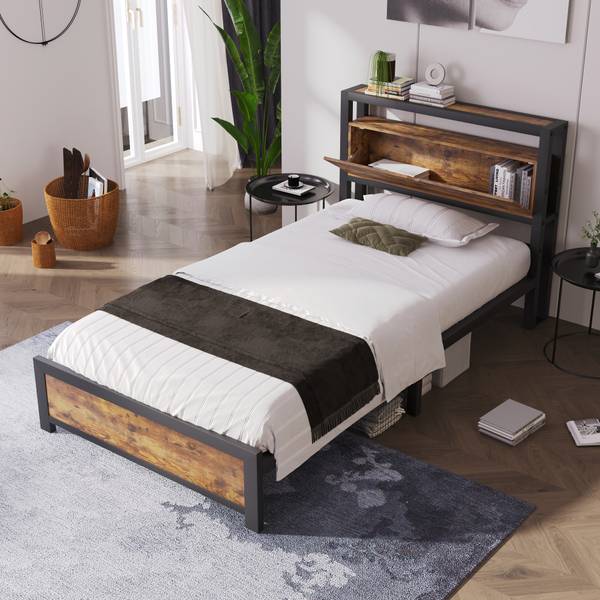 Metallbett Frieda Liegefläche Breite: 90 cm