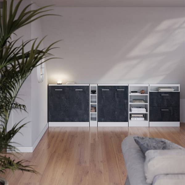 Keukenkast schuine RLine 58086 set van 1 80 x 46 cm
