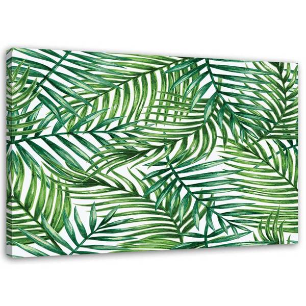 Wandbild pflanzenabstraktion 90 x 60 cm