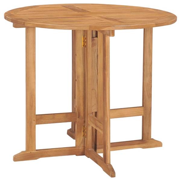 Gartenmöbel-Set 3059977 (5-teilig) Braun - Teakholz - 90 x 75 x 90 cm