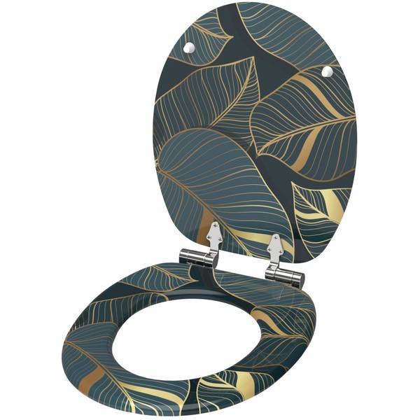 Abattant WC frein de chute Vert foncé