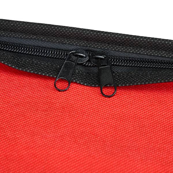 Rote Geschenkpapier Aufbewahrungsbox Schwarz - Rot - Papier - Kunststoff - Textil - 81 x 15 x 35 cm