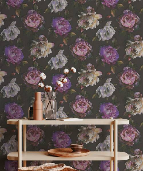 Vliestapete 396091-GU Schwarz - Kunststoff - 53 x 1 x 1005 cm