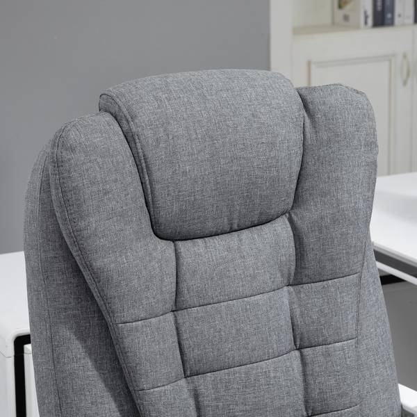 Bürostuhl 921-364V91GY Grau - Polyester - 70 x 119 x 65 cm
