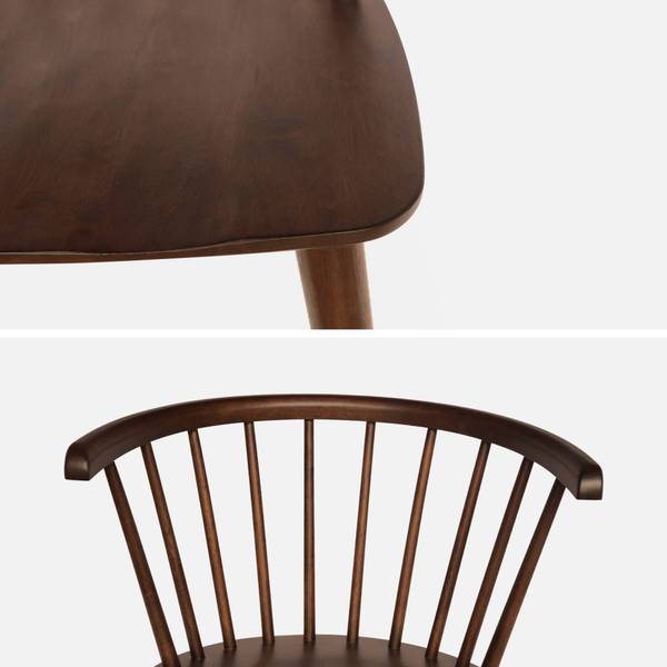 Stuhl Paula 4er Set Walnuss