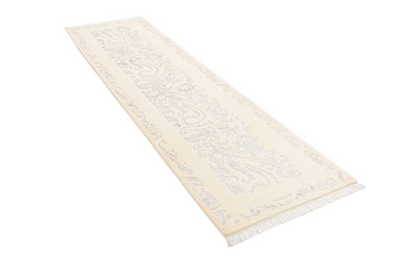 Tapis de passage Darya CCCXXXIX Beige - Laine - 81 x 1 x 307 cm