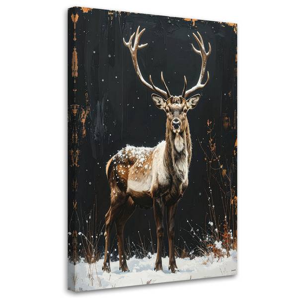 Wandbild Winter 80 x 120 cm