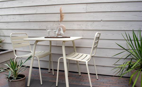 Garten-Set Max 3-teilig Cremeweiß - Weiß