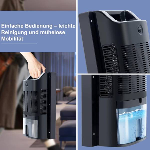 Luchtontvochtiger LeDry zwart