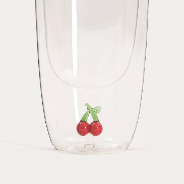Glas FRULA Rot - Glas - 8 x 15 x 8 cm