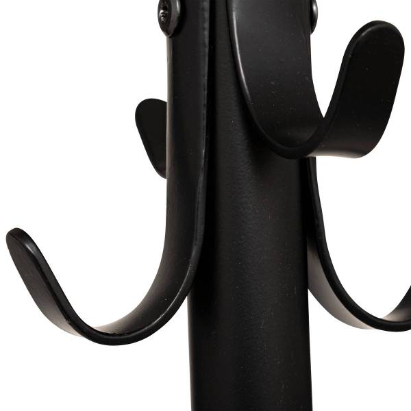 Garderobenständer STRONGY Schwarz - Stein - 32 x 175 x 32 cm
