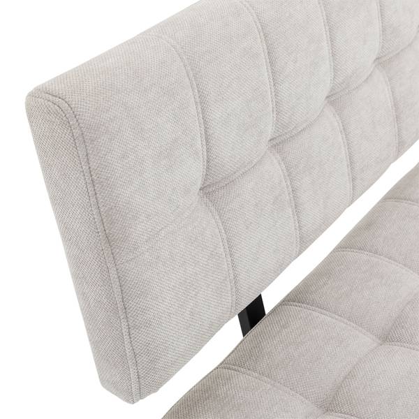 Esszimmerbank LAVICA Grau - Metall - 140 x 88 x 60 cm
